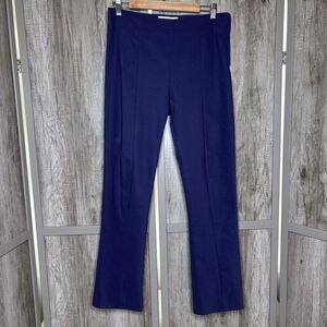 MM Lafleur Pants Straight Leg Office Career Purple Color Size 10